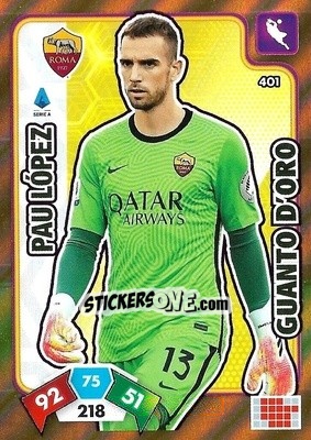 Cromo Pau López - Calciatori 2020-2021. Adrenalyn XL - Panini