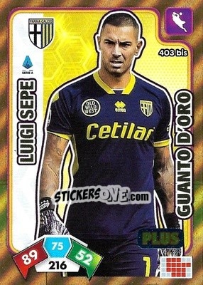 Sticker Luigi Sepe - Calciatori 2020-2021. Adrenalyn XL - Panini