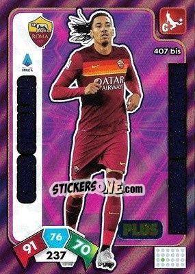 Sticker Chris Smalling - Calciatori 2020-2021. Adrenalyn XL n. 407bis - Panini