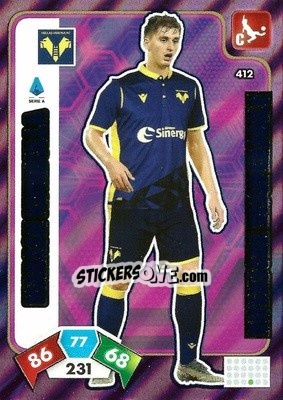 Sticker Marash Kumbulla - Calciatori 2020-2021. Adrenalyn XL - Panini