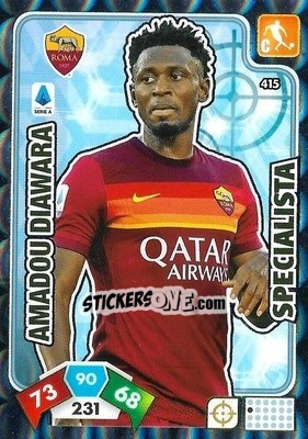 Sticker Amadou Diawara - Calciatori 2020-2021. Adrenalyn XL - Panini