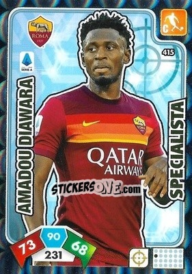 Cromo Amadou Diawara - Calciatori 2020-2021. Adrenalyn XL - Panini