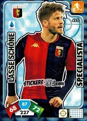 Sticker Lasse Schöne - Calciatori 2020-2021. Adrenalyn XL n. 423 - Panini