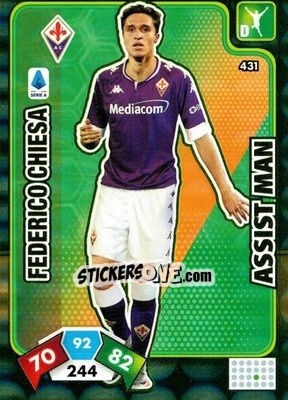 Cromo Federico Chiesa - Calciatori 2020-2021. Adrenalyn XL - Panini