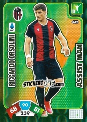 Sticker Riccardo Orsolini - Calciatori 2020-2021. Adrenalyn XL - Panini