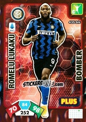 Sticker Romelu Lukaku - Calciatori 2020-2021. Adrenalyn XL n. 435bis - Panini