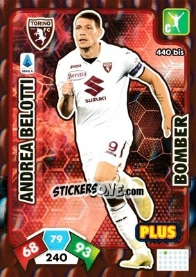 Figurina Andrea Belotti - Calciatori 2020-2021. Adrenalyn XL - Panini