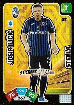 Sticker Josip Ilicic - Calciatori 2020-2021. Adrenalyn XL n. 448 - Panini