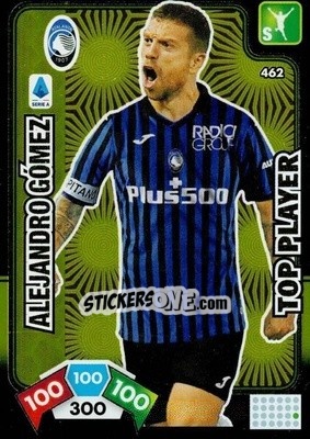 Sticker Alejandro Gómez - Calciatori 2020-2021. Adrenalyn XL n. 462 - Panini
