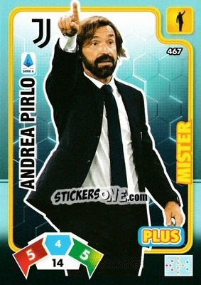 Sticker Andrea Pirlo - Calciatori 2020-2021. Adrenalyn XL - Panini