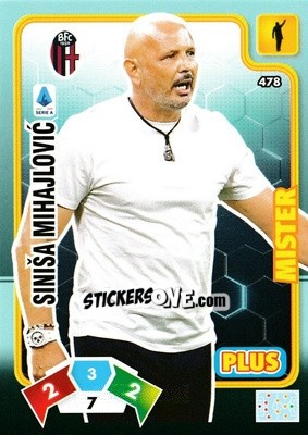 Sticker Siniša Mihajlovic - Calciatori 2020-2021. Adrenalyn XL - Panini