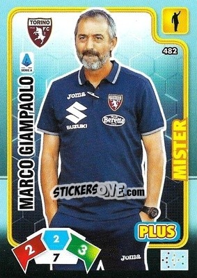 Sticker Marco Giampaolo - Calciatori 2020-2021. Adrenalyn XL - Panini