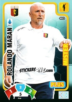 Figurina Rolando Maran - Calciatori 2020-2021. Adrenalyn XL - Panini