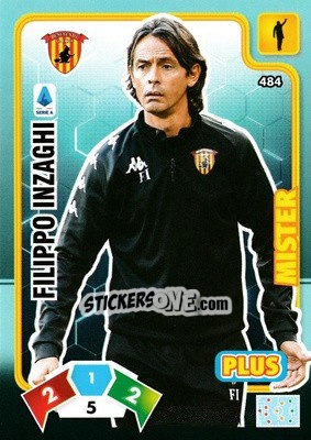 Sticker Filippo Inzaghi - Calciatori 2020-2021. Adrenalyn XL - Panini