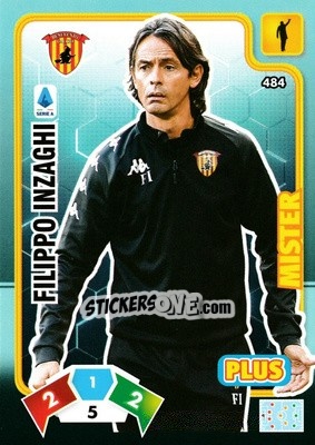 Figurina Filippo Inzaghi - Calciatori 2020-2021. Adrenalyn XL - Panini