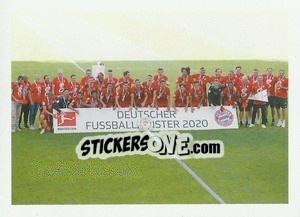 Sticker FCB Meister 16. Juni 2020
