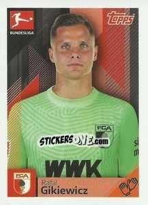 Figurina Rafal Gikiewicz - German Football Bundesliga 2020-2021 - Topps