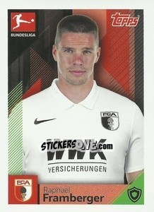 Figurina Raphael Framberger - German Football Bundesliga 2020-2021 - Topps