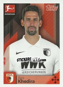 Sticker Rani Khedira - German Football Bundesliga 2020-2021 n. 15 - Topps