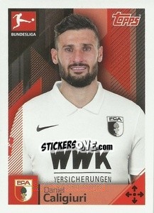 Sticker Daniel Caligiuri - German Football Bundesliga 2020-2021 - Topps