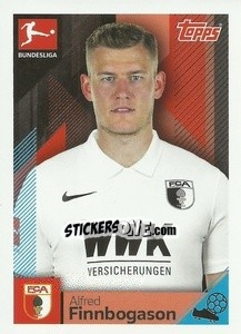 Sticker Alfred Finnbogason - German Football Bundesliga 2020-2021 n. 21 - Topps