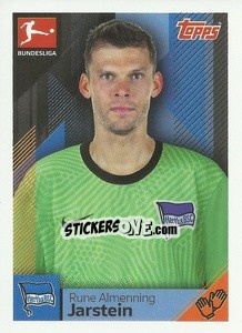 Cromo Rune Almenning Jarstein - German Football Bundesliga 2020-2021 - Topps