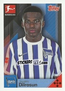 Figurina Javairo Dilrosun - German Football Bundesliga 2020-2021 - Topps