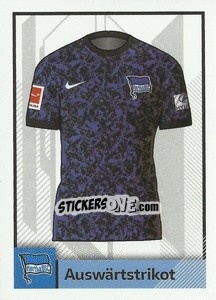 Sticker Auswärtstrikot - German Football Bundesliga 2020-2021 - Topps