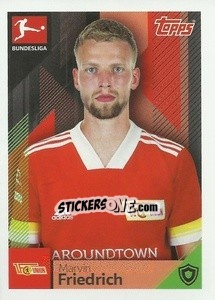 Sticker Marvin Friedrich - German Football Bundesliga 2020-2021 n. 52 - Topps