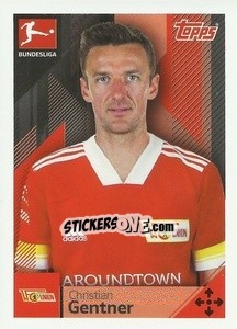 Sticker Christian Gentner - German Football Bundesliga 2020-2021 n. 57 - Topps