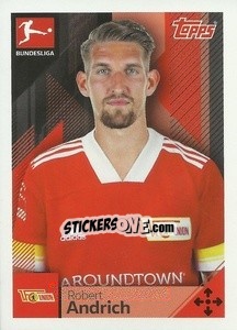 Sticker Robert Andrich - German Football Bundesliga 2020-2021 n. 58 - Topps
