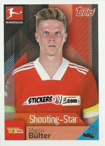 Sticker Marius Bülter - German Football Bundesliga 2020-2021 - Topps