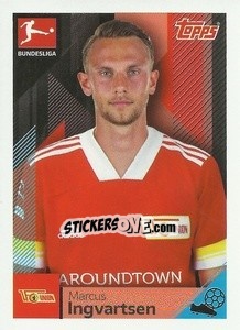 Sticker Marcus Ingvartsen - German Football Bundesliga 2020-2021 - Topps