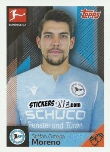 Sticker Stefan Ortega Moreno - German Football Bundesliga 2020-2021 - Topps