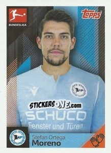 Sticker Stefan Ortega Moreno - German Football Bundesliga 2020-2021 n. 70 - Topps