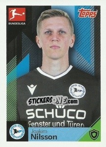 Sticker Joakim Nilsson - German Football Bundesliga 2020-2021 n. 72 - Topps