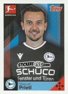 Sticker Manuel Prietl - German Football Bundesliga 2020-2021 n. 75 - Topps