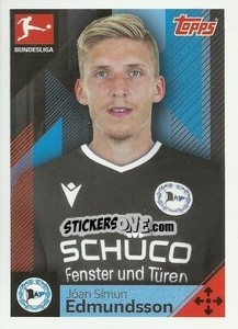 Sticker Jóan Simun Edmundsson - German Football Bundesliga 2020-2021 - Topps