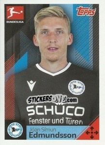 Sticker Jóan Simun Edmundsson - German Football Bundesliga 2020-2021 n. 76 - Topps