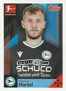 Sticker Marcel Hartel - German Football Bundesliga 2020-2021 - Topps