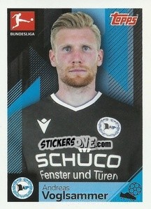 Sticker Andreas Voglsammer - German Football Bundesliga 2020-2021 n. 81 - Topps
