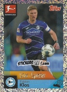 Sticker Fabian Klos - German Football Bundesliga 2020-2021 n. 85 - Topps
