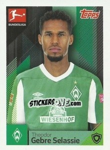 Sticker Theodor Gebre Selassie - German Football Bundesliga 2020-2021 - Topps