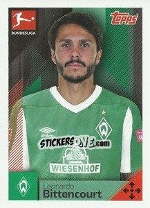 Sticker Leonardo Bittencourt - German Football Bundesliga 2020-2021 - Topps