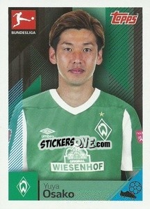 Cromo Yuya Osako - German Football Bundesliga 2020-2021 - Topps