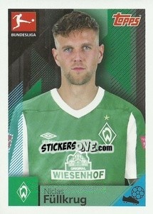 Sticker Niclas Füllkrug - German Football Bundesliga 2020-2021 n. 100 - Topps