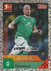 Sticker Davy Klaassen - German Football Bundesliga 2020-2021 n. 105 - Topps