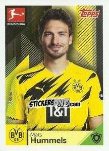 Cromo Mats Hummels - German Football Bundesliga 2020-2021 - Topps