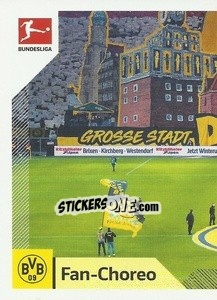 Figurina Fan Choreo - German Football Bundesliga 2020-2021 - Topps