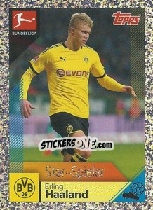 Sticker Erling Haaland - German Football Bundesliga 2020-2021 n. 125 - Topps